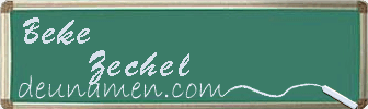 Beke Zechel Visitenkarte